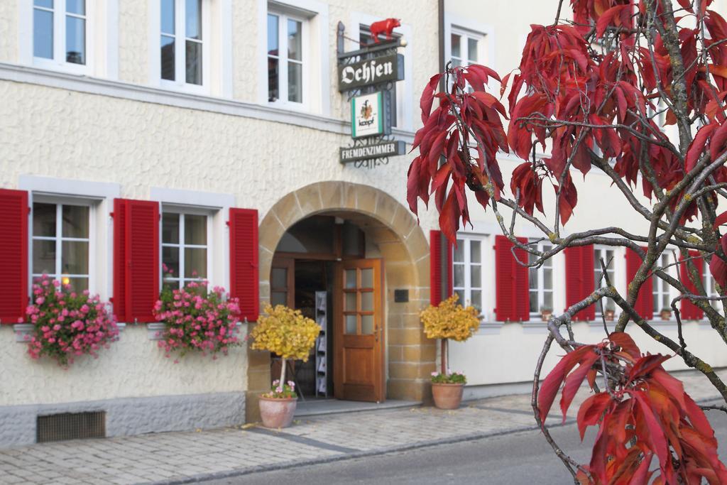 Hotel-Restaurant Roter Ochsen Lauchheim Экстерьер фото